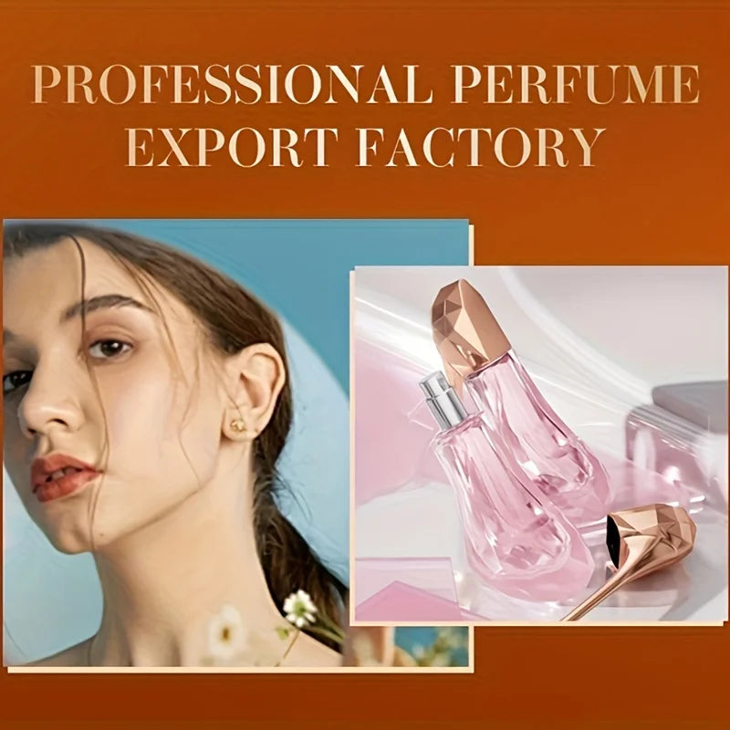 High Heel Women Styling Perfume Spray Pink Natural Fragrance 30ML