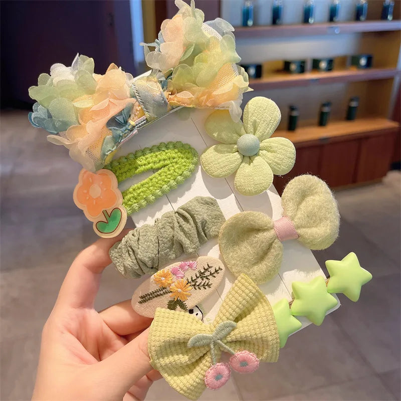 Children's Plush Hairpins Clip Side Barrettes