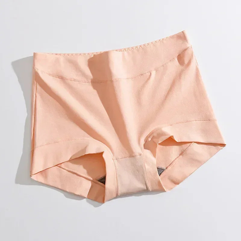 Seamless Shorts High-Rise Panties for Women