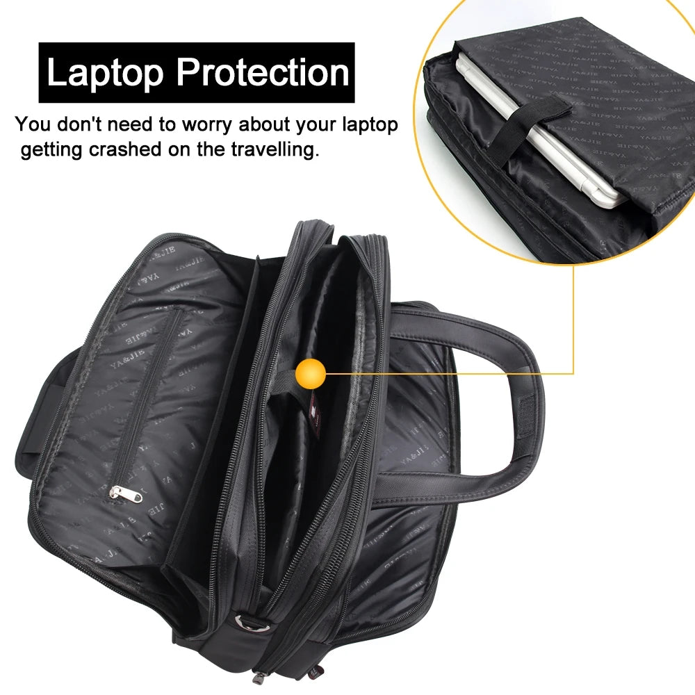 Large Capacity Business Briefcase in three sizes 15.6 inch, 17 inch & 19 inches