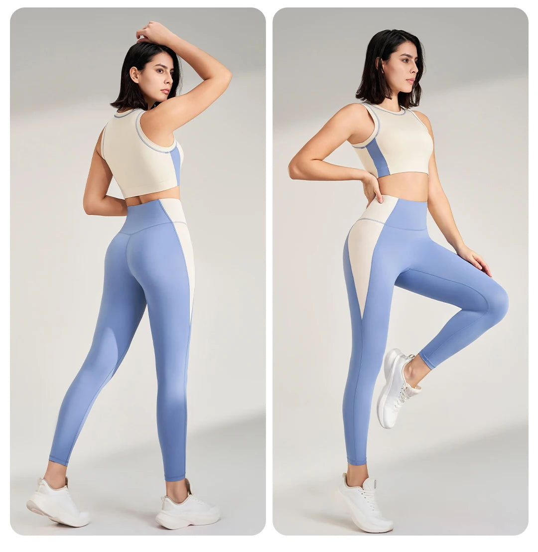 Women's color quick-drying yoga gym training clothes