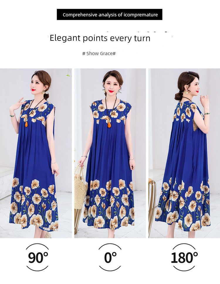 Summer Pure Cotton Stylish Extra Large Size 110.00kg Dress or Sleepwear