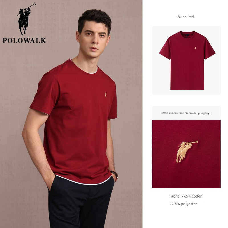 Polo Walk Paul Casual Inner Wear Short-Sleeved T-shirt