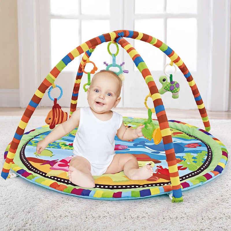 Educational Fitness Newborn Play Mat Crawling Blanket