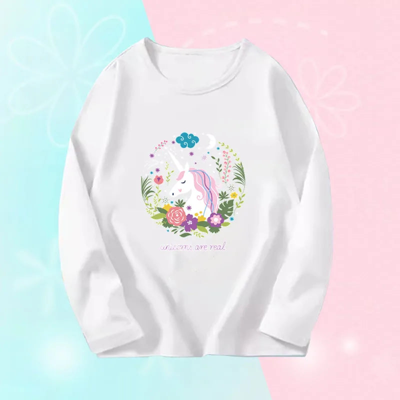 Girls Long Sleeve T-Shirts