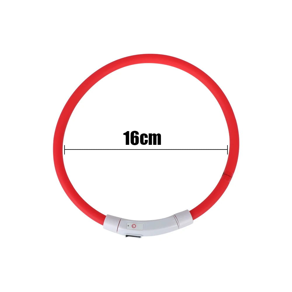 Pet Night LED Light Collar for Safety and Dog Loss Prevention