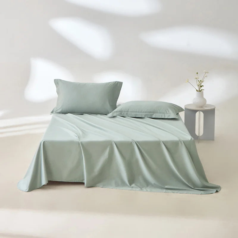 1Pc 100% Egyptian Cotton Flat Sheet High Quality 800 Thread Count Pure Cotton
