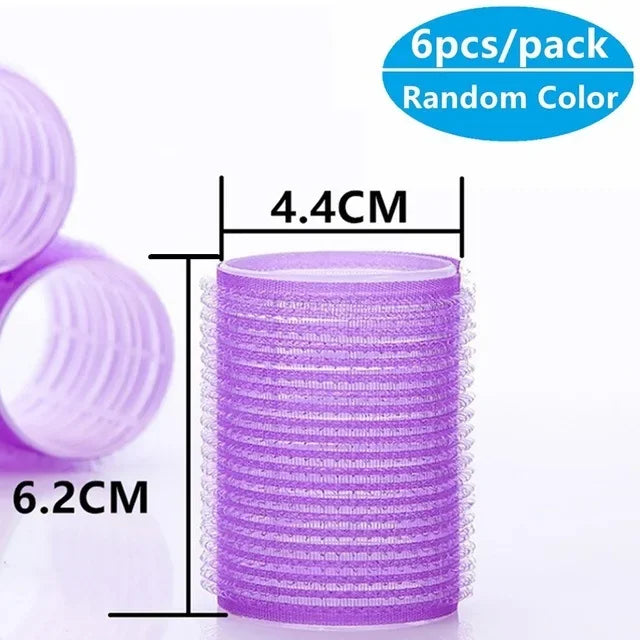 Magic Self Grip Hair Rollers 6Pcs