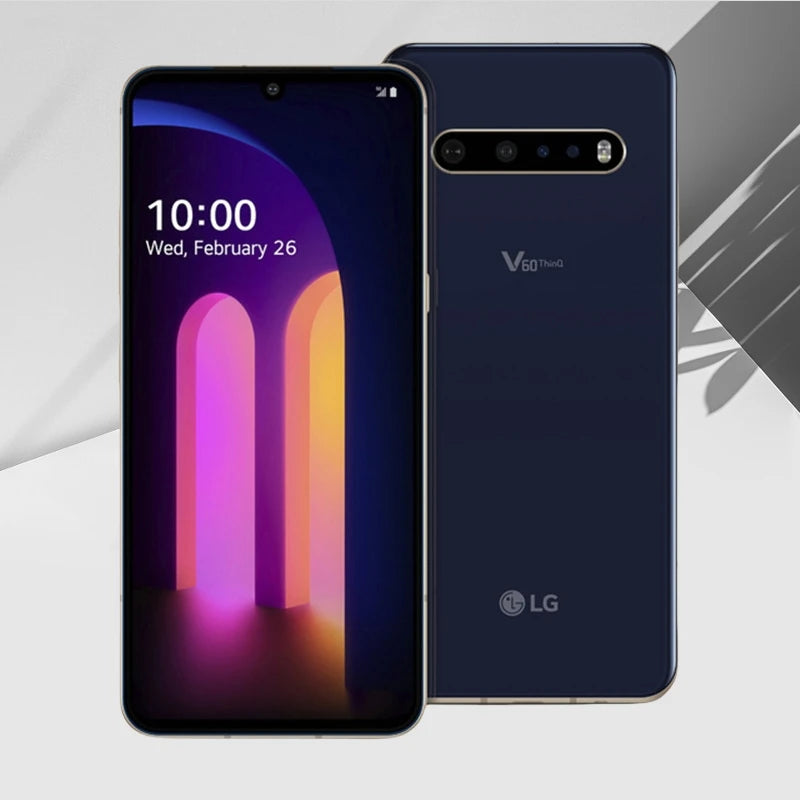 Original Unlocked LG V60 5G ThinQ Mobile Phone V600TM V600VM 6.8 " Android SmartPhone 8GB RAM 128GB ROM CellPhone