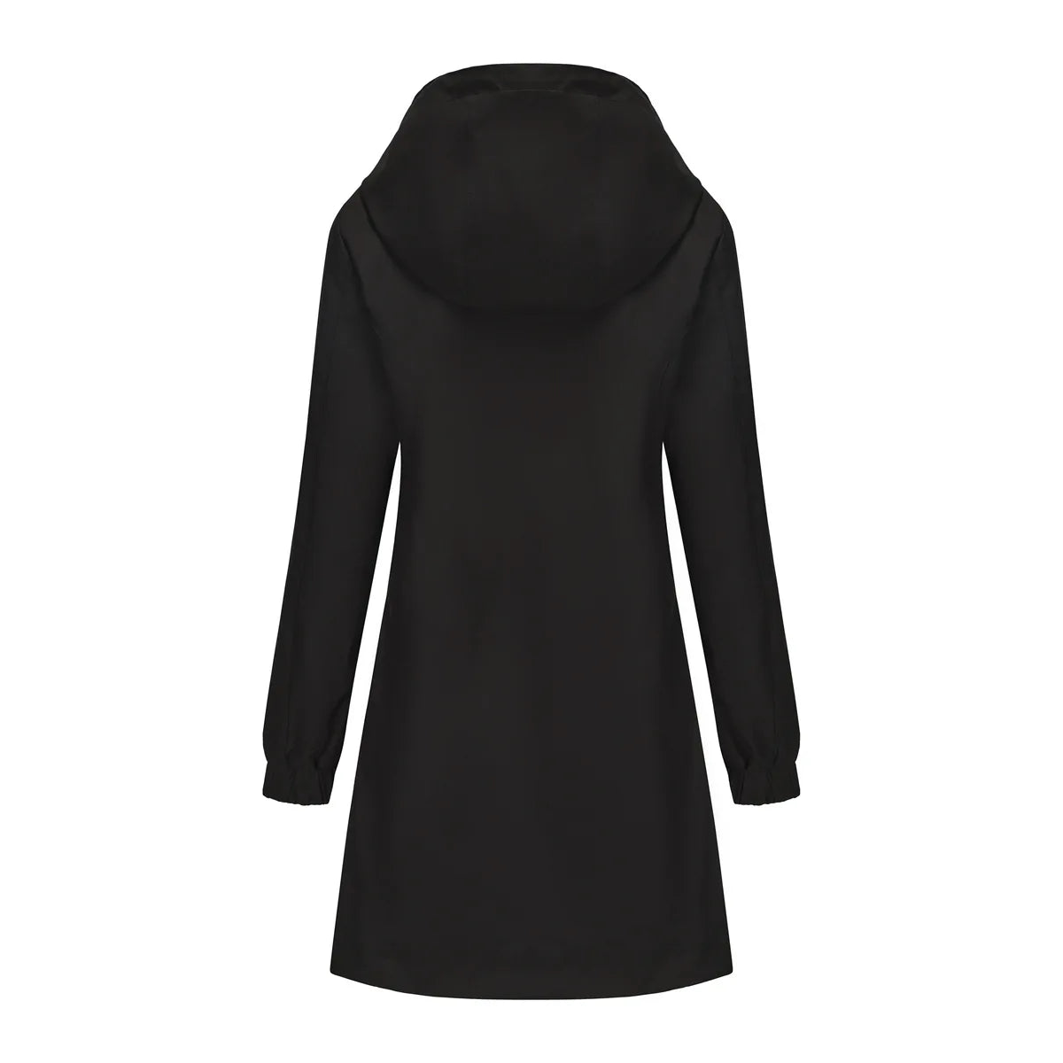 Spring Women's Hooded Long Jacket, Size S-3XL