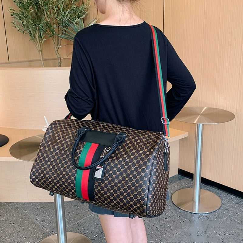 Luxury Women's Travel Luggage Handbag Large Capacity