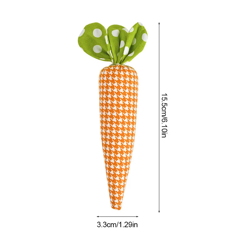1/5pcs Easter Spring Carrot Ornaments