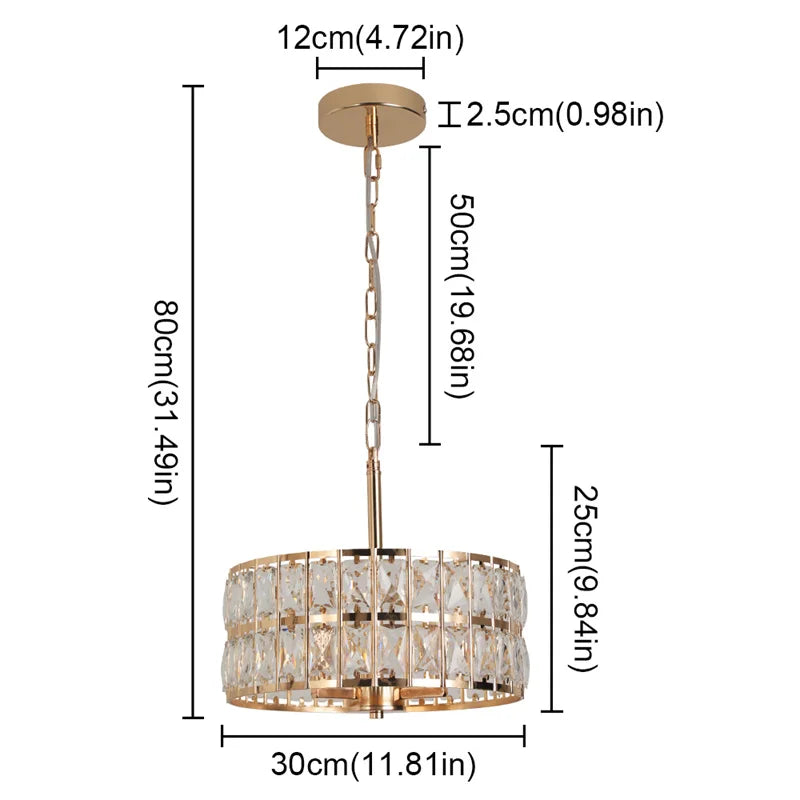 Modern Stainless Steel Ring Led Chandeliers For Dining Room Home Decor