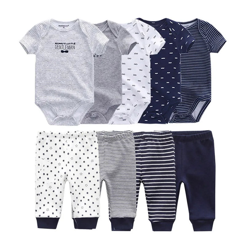 Newborn Clothing Unisex Sets Bodysuit & Pant