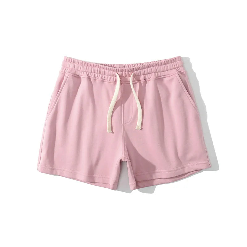 Cotton Running Shorts For Men Gym Fitness Home Casual Sport Underwear Yoga Workout Training Loose Boxers Super Short Pants Sweat