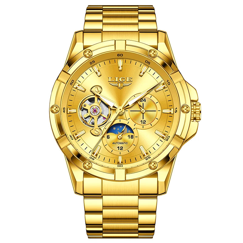 Men's Luxury Sports Waterproof Mechanical Wristwatch