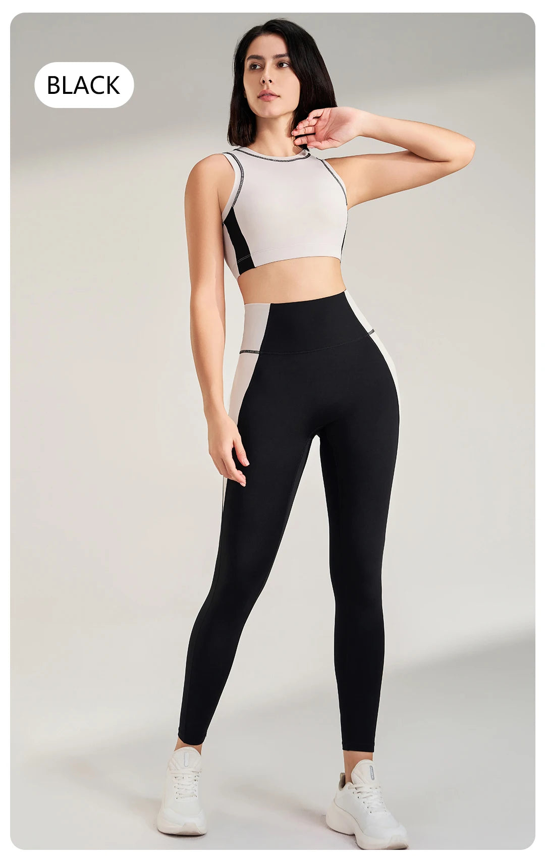Women's color quick-drying yoga gym training clothes