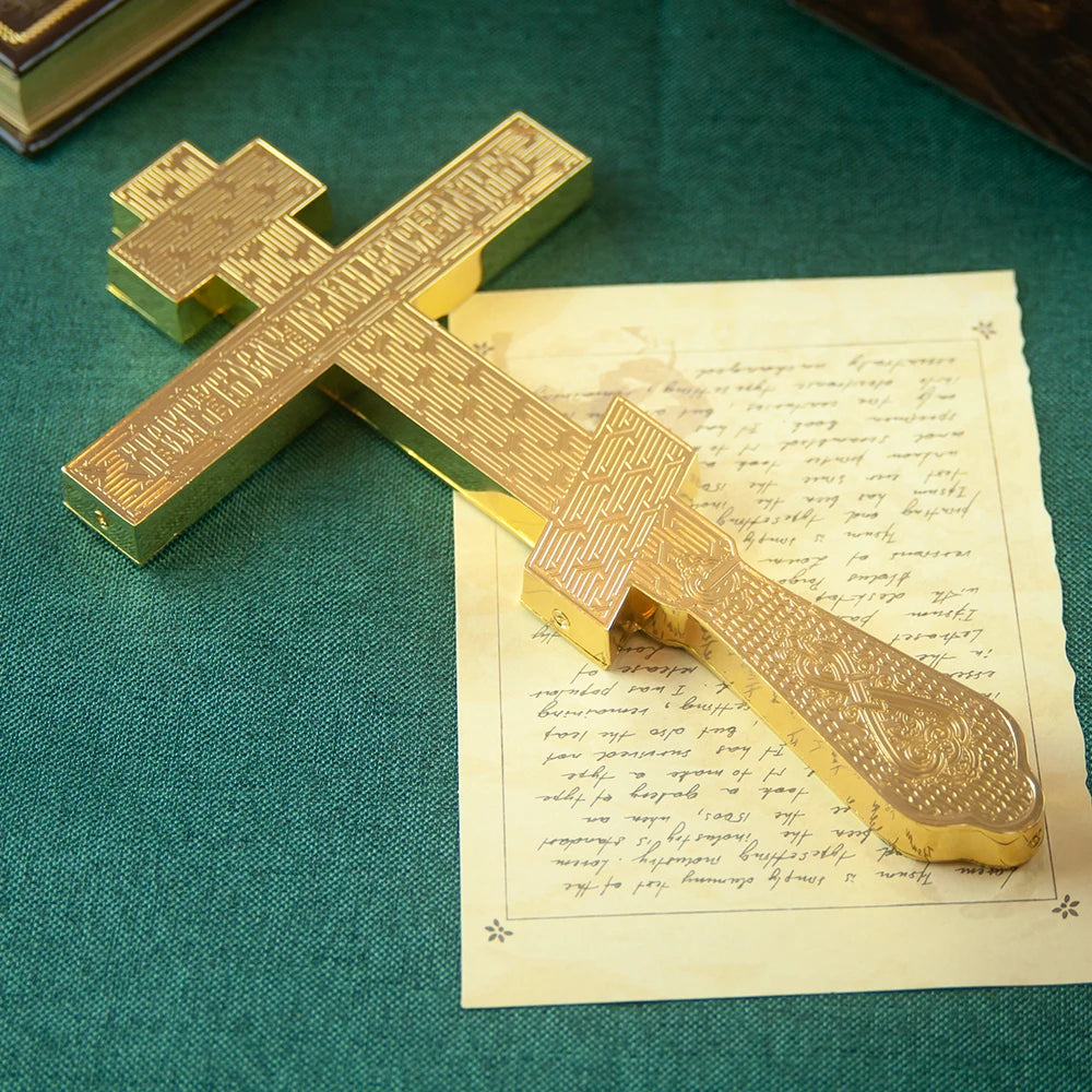 Gorgeous Blessing Cross for Church Decoration and Personal Use