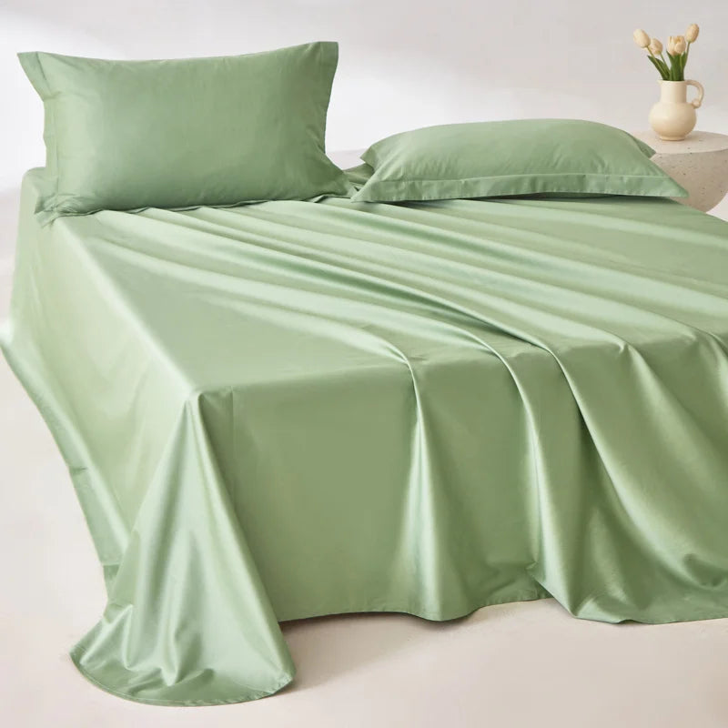 1Pc 100% Egyptian Cotton Flat Sheet High Quality 800 Thread Count Pure Cotton