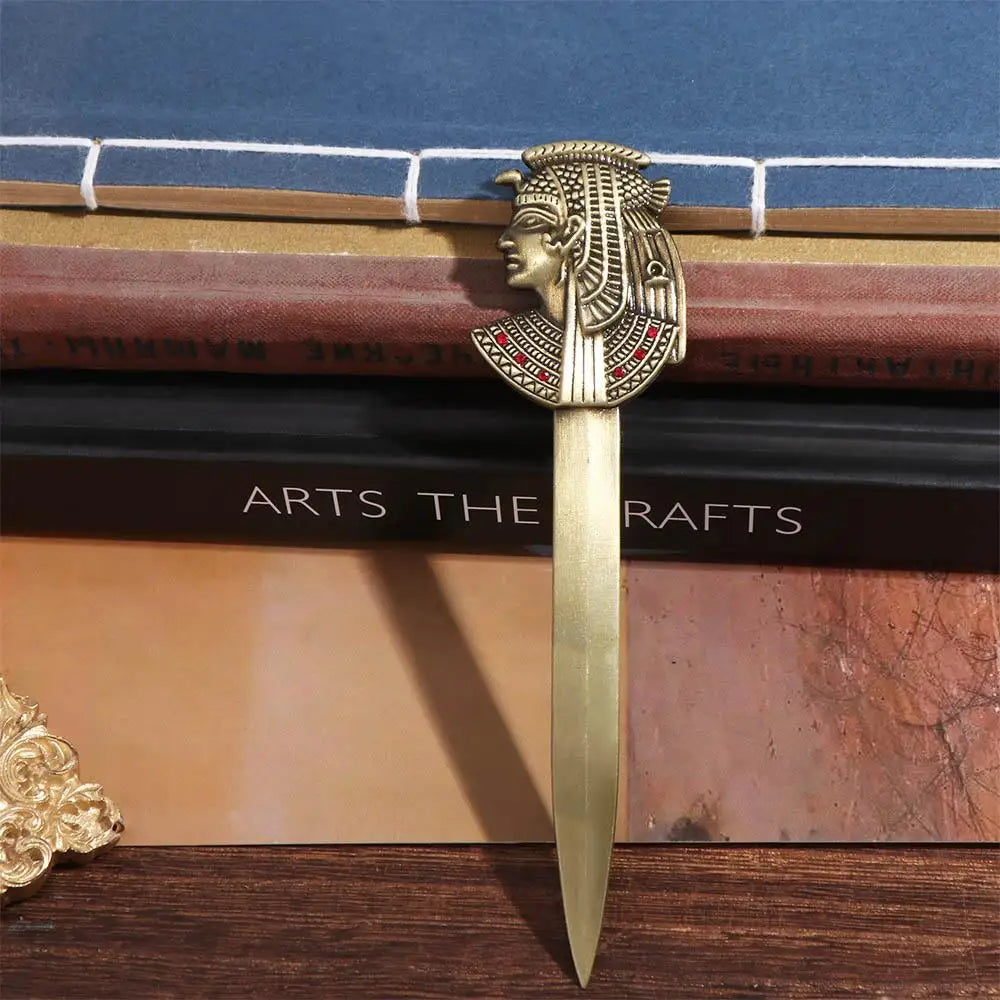 Egyptian Pyramid Pharaoh Envelope Opener Zinc Alloy Tool