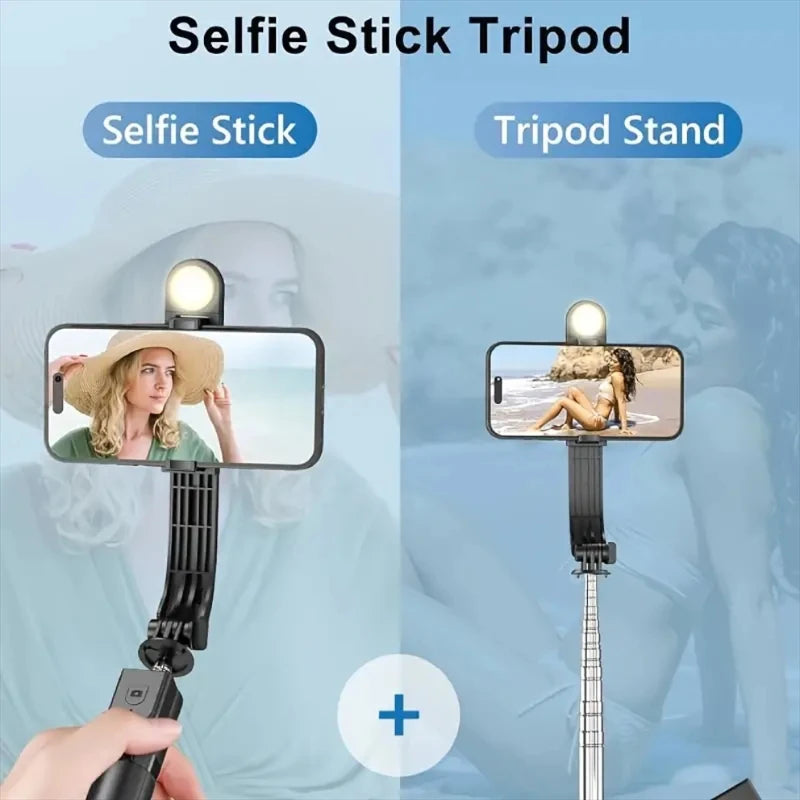 Telescopic Selfie Stick Tripod Stand Mobile Phone Support Wireless