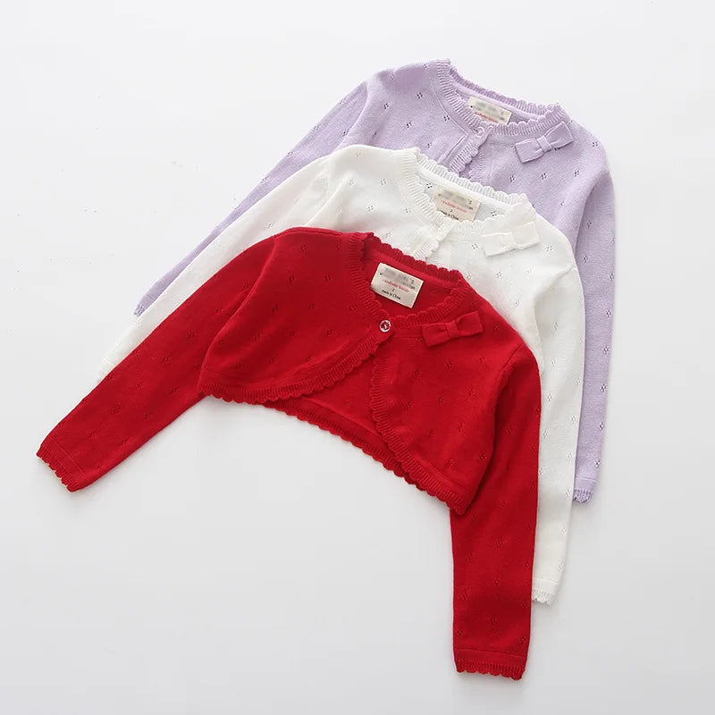 Girls Cardigans Sweater Jacket