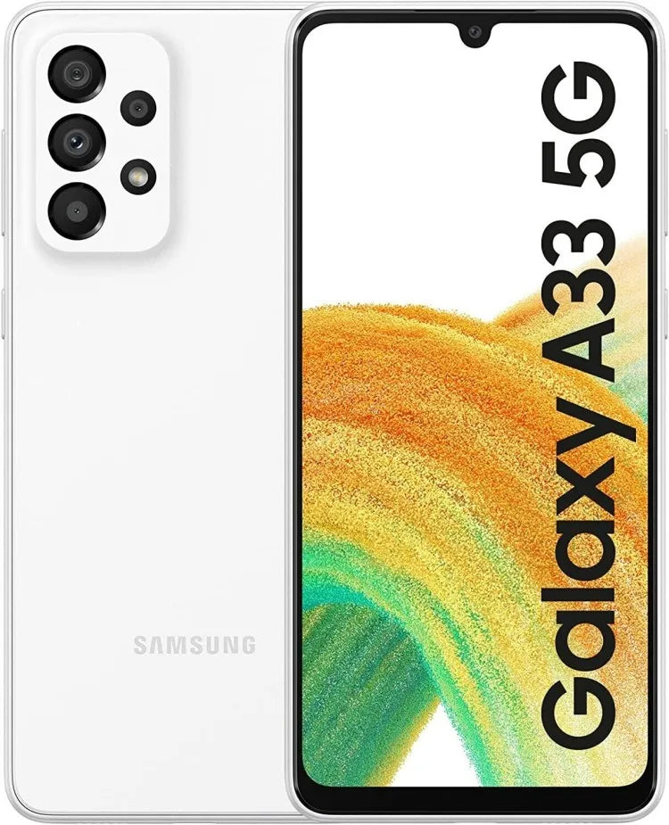Samsung Galaxy A33 5G A336B A336B/DS 6.4" 6GB RAM 128GB ROM NFC Exynos 1280 Octa Core Original Unlocked Cell Phone