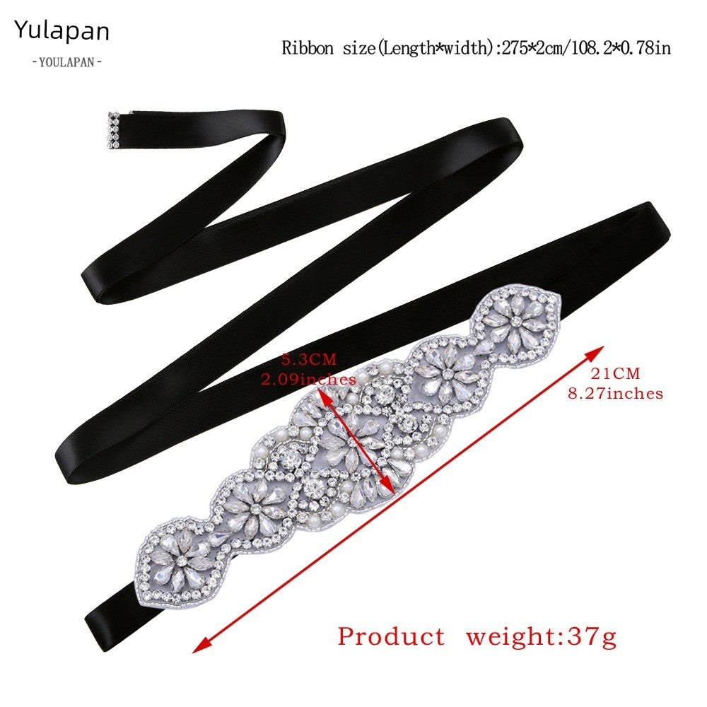 Trendy Classy Pearl Alloy Exquisite Women Belt