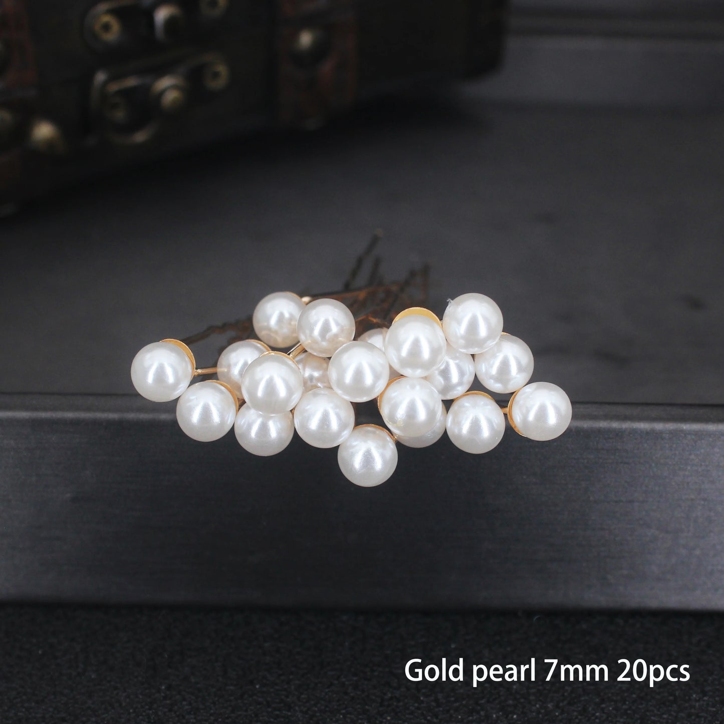 20PCS Rose Flower Rhinestone Hair Clips Crystal Hair Pins for Bridal Wedding Party Daily Hair Jewelry Accessories