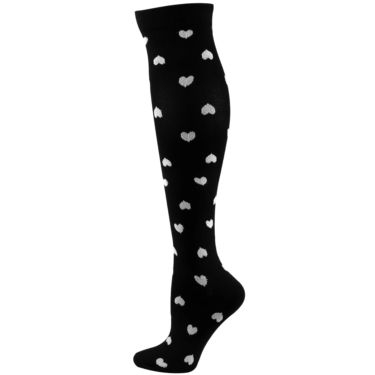 New Compression Socks Men Women Graduated 20-30 Mmhg Fit For Medical Edema Diabetes Varicose Veins, Running Compression Socks