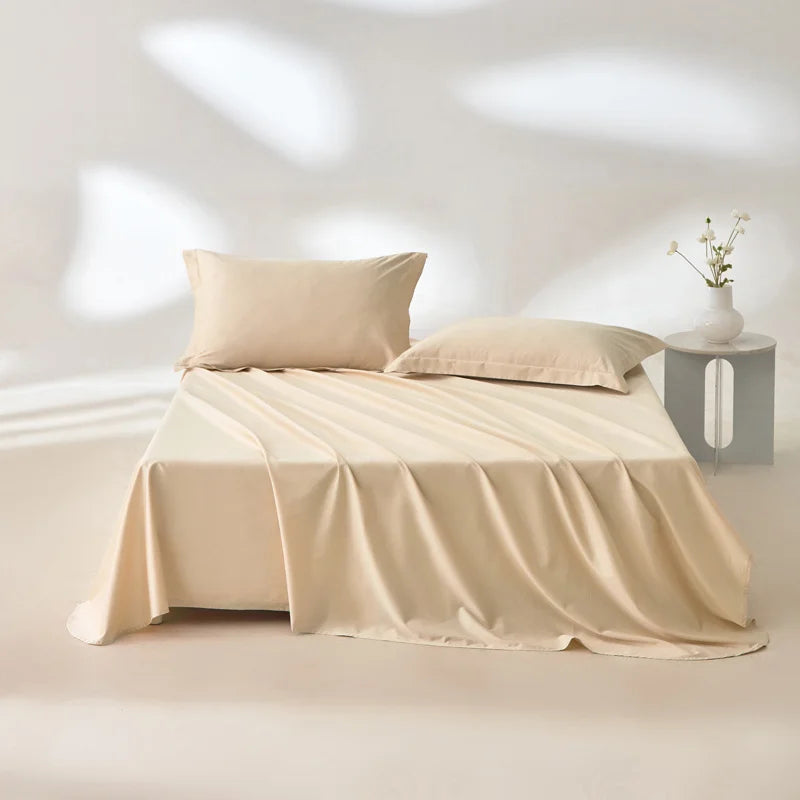 1Pc 100% Egyptian Cotton Flat Sheet High Quality 800 Thread Count Pure Cotton