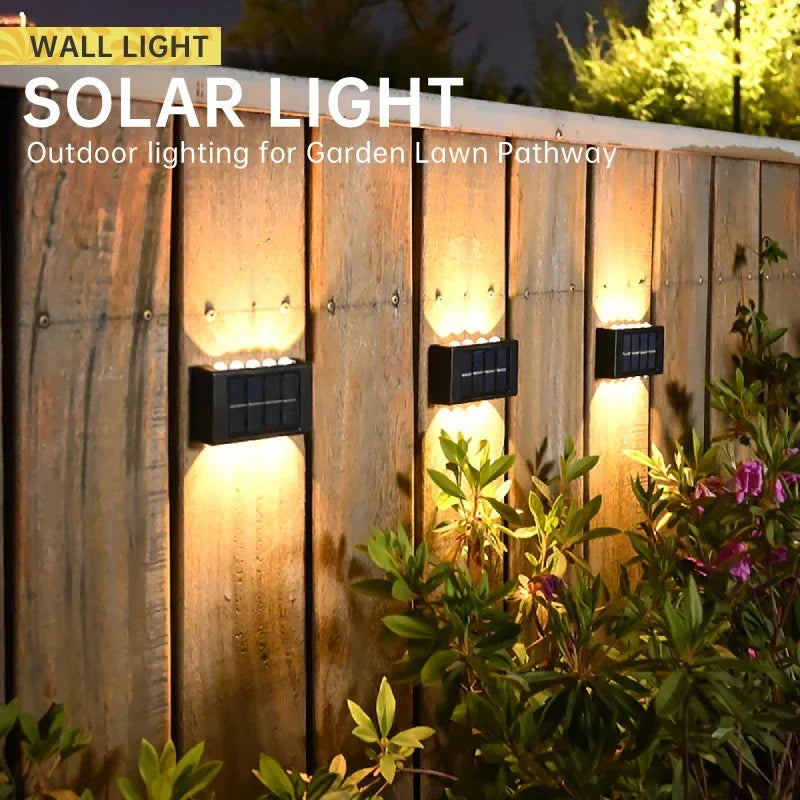 Solar Outdoor Waterproof Wall Lamp