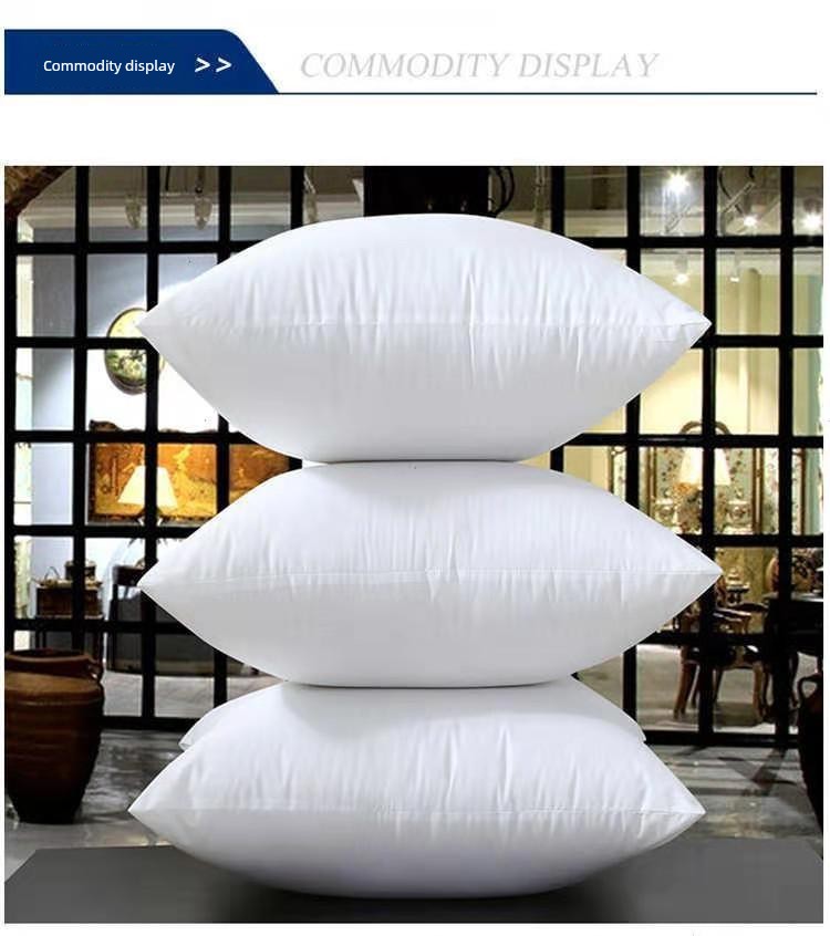 Luxury Hotel Room Removable and Washable Pillow Bed Cushion Cover & Bed Runners