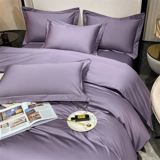 100% Egyptian Cotton 3pcs Luxury Duvet Bedding Set