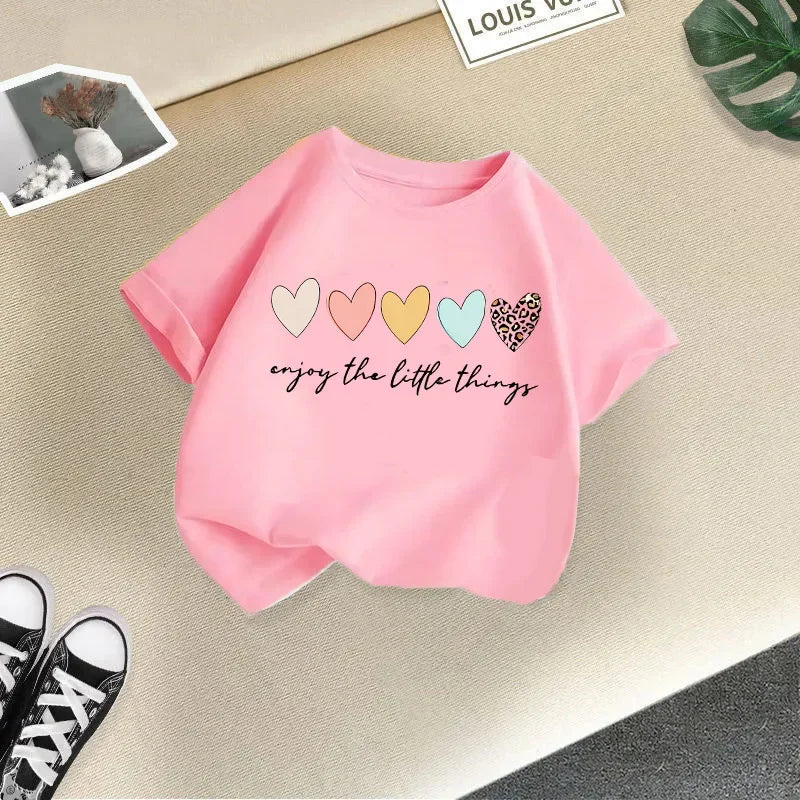 Summer Children's Clothing T-shirt Casual Short-sleeved