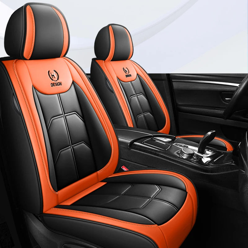 1 PC universal PU leather car seat cover for HYUNDAI Solaris Sonata Creta Encino Elantra ix25 ix35 Kona interior Accessories