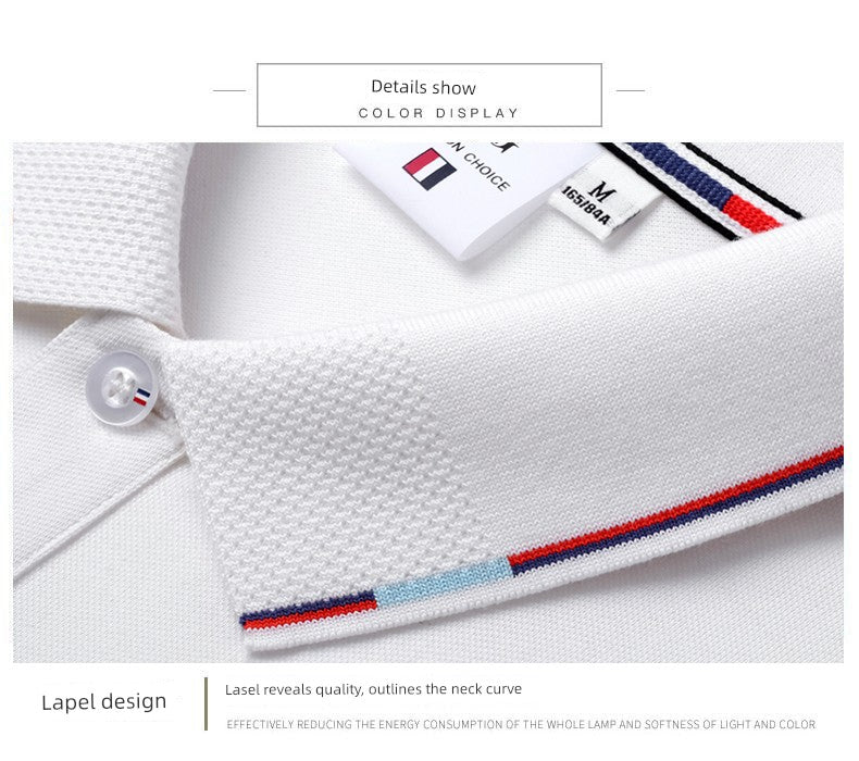 Men/Women Shirt Short-Sleeved and Long-Sleeved Casual Polo T-shirts