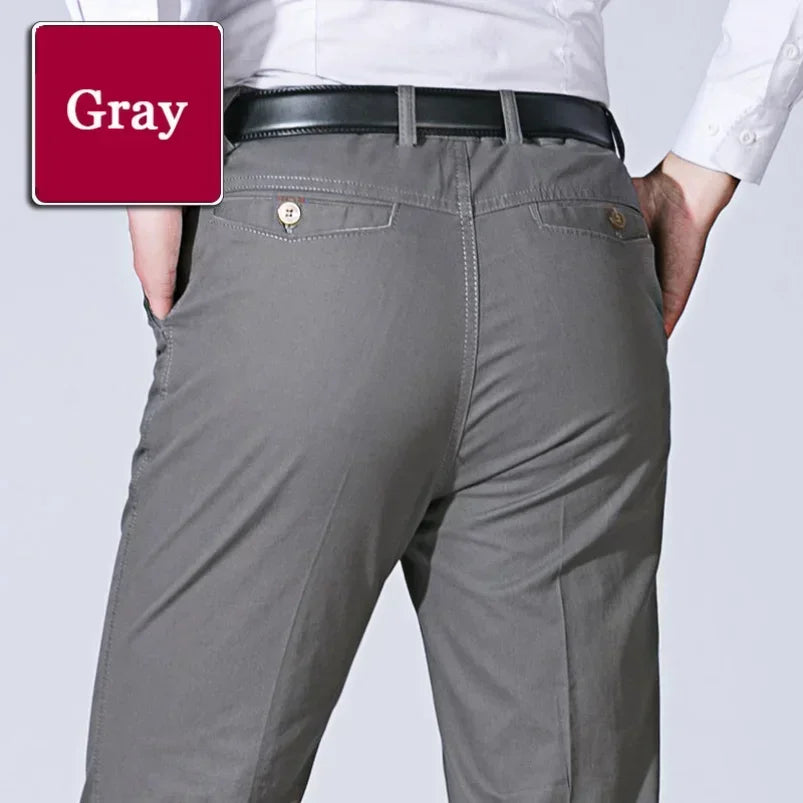 Men's Classic Casual Summer Thin Cotton Pants