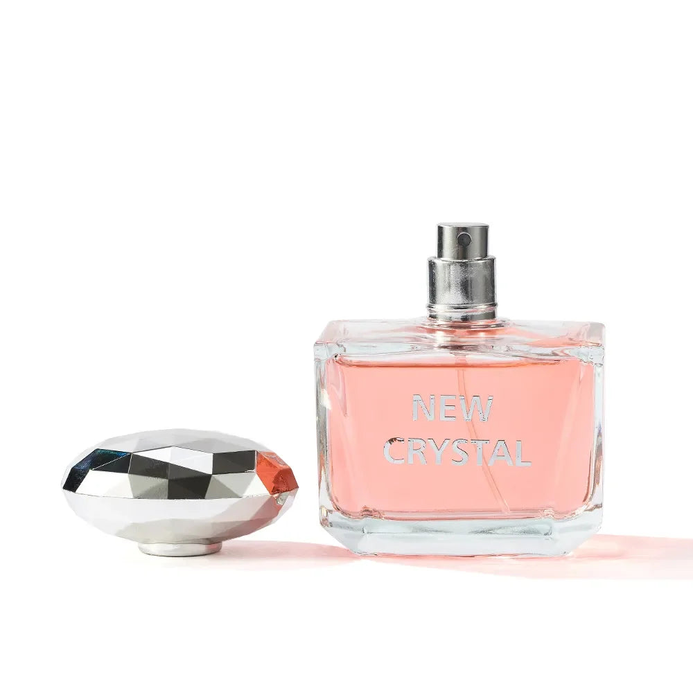100ML 3.4FL.OZ New Crystal Long-lasting Perfumes for Women, Fruity Floral
