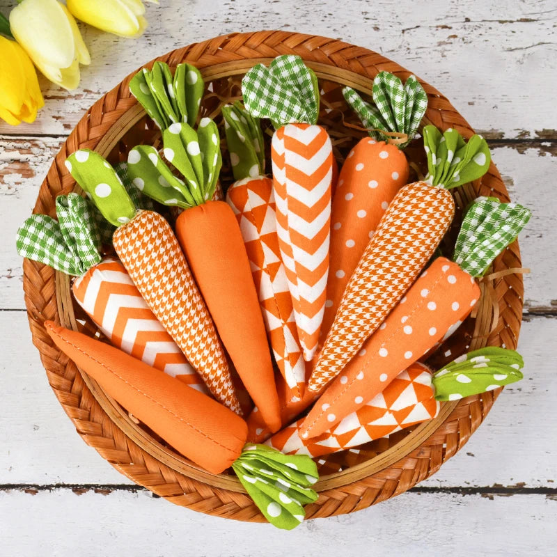 1/5pcs Easter Spring Carrot Ornaments