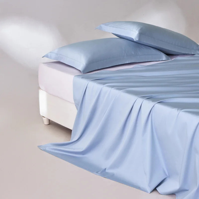 1Pc 100% Egyptian Cotton Flat Sheet High Quality 800 Thread Count Pure Cotton