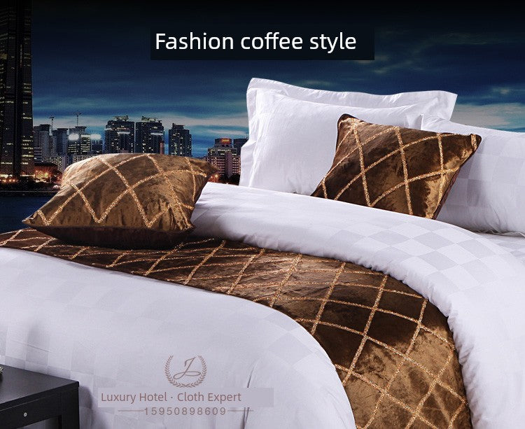 Luxury Hotel High End Bedding Spread Cover