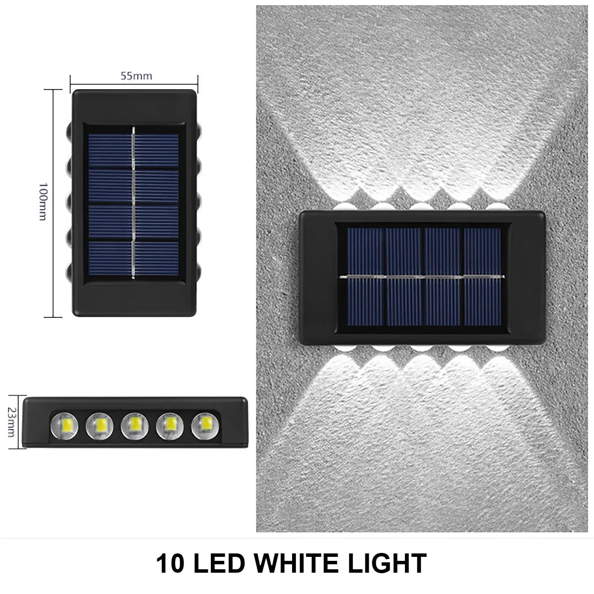 Solar Outdoor Waterproof Wall Lamp