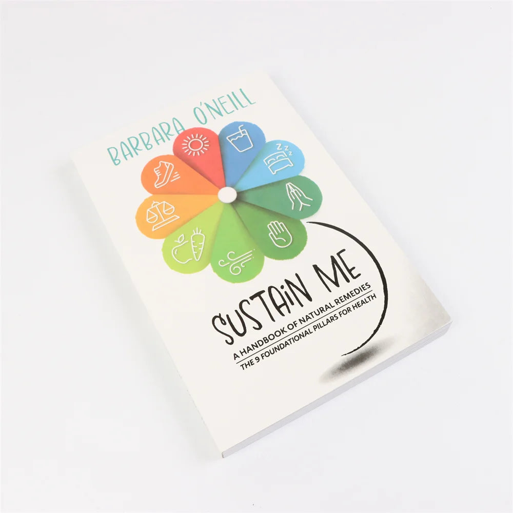 1/2 Books Sustain Me By Barbara O'Neill Natural Remedies Lost Collection A Holistic Guide to Herbal Medicine and Balanced Living