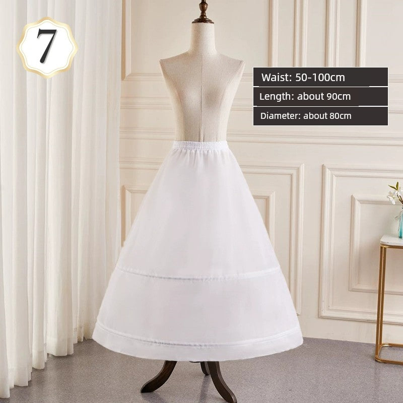 Mid Length Long Length Lolita Dress Inner Wear Wedding Dress Underskirt