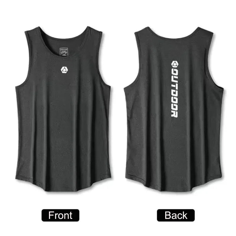 Sport Running Men's Summer Thin Quick Drying Vest+short