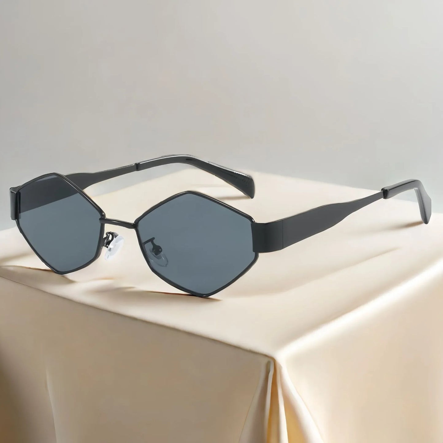 Fashion Hexagon Sunglasses Women Luxury Brand Design Unique Polygon Sun Glasses
