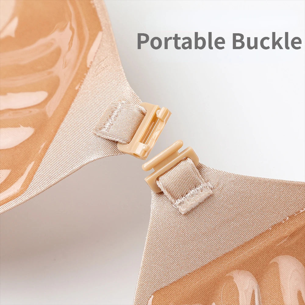 2/1pcs Women Self Adhesive Lift Up Bra Invisible Cover Bra Silicone Pad Strapless Breast