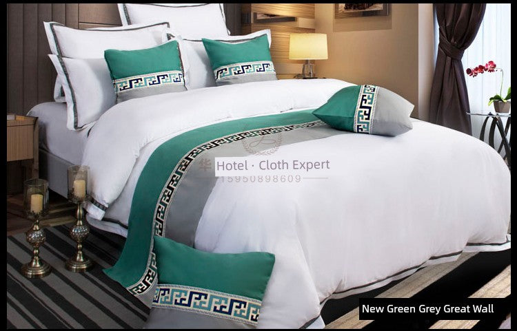 Luxury Hotel High End Bedding Spread Cover