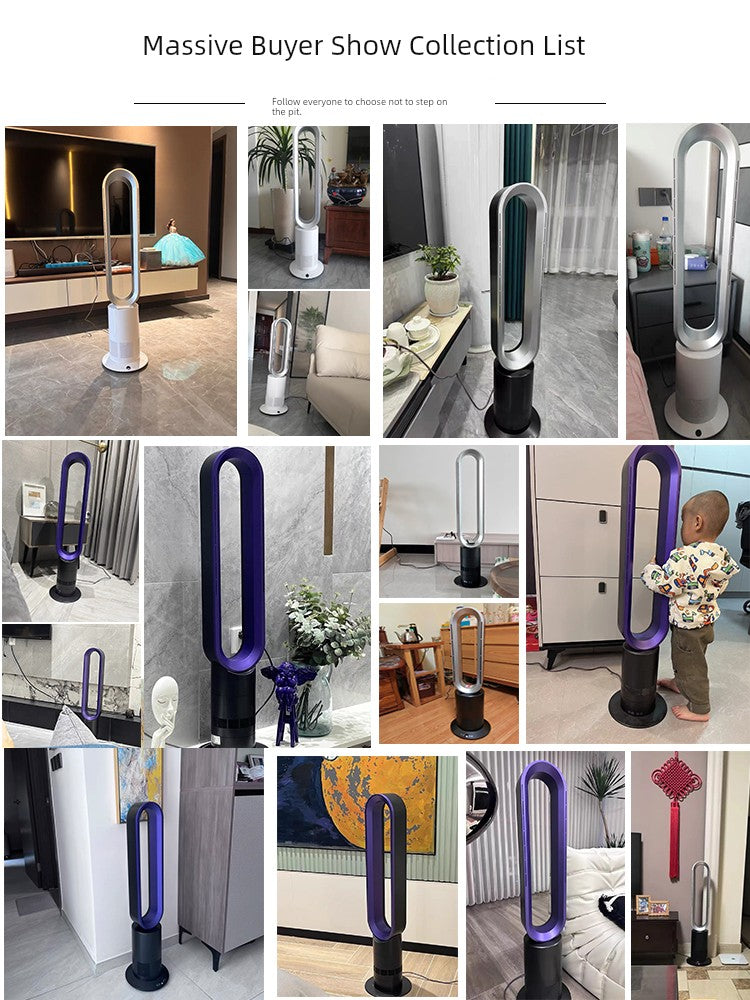 Energy-Saving Air Cooling and Heating Dual-Purpose Electric Fan